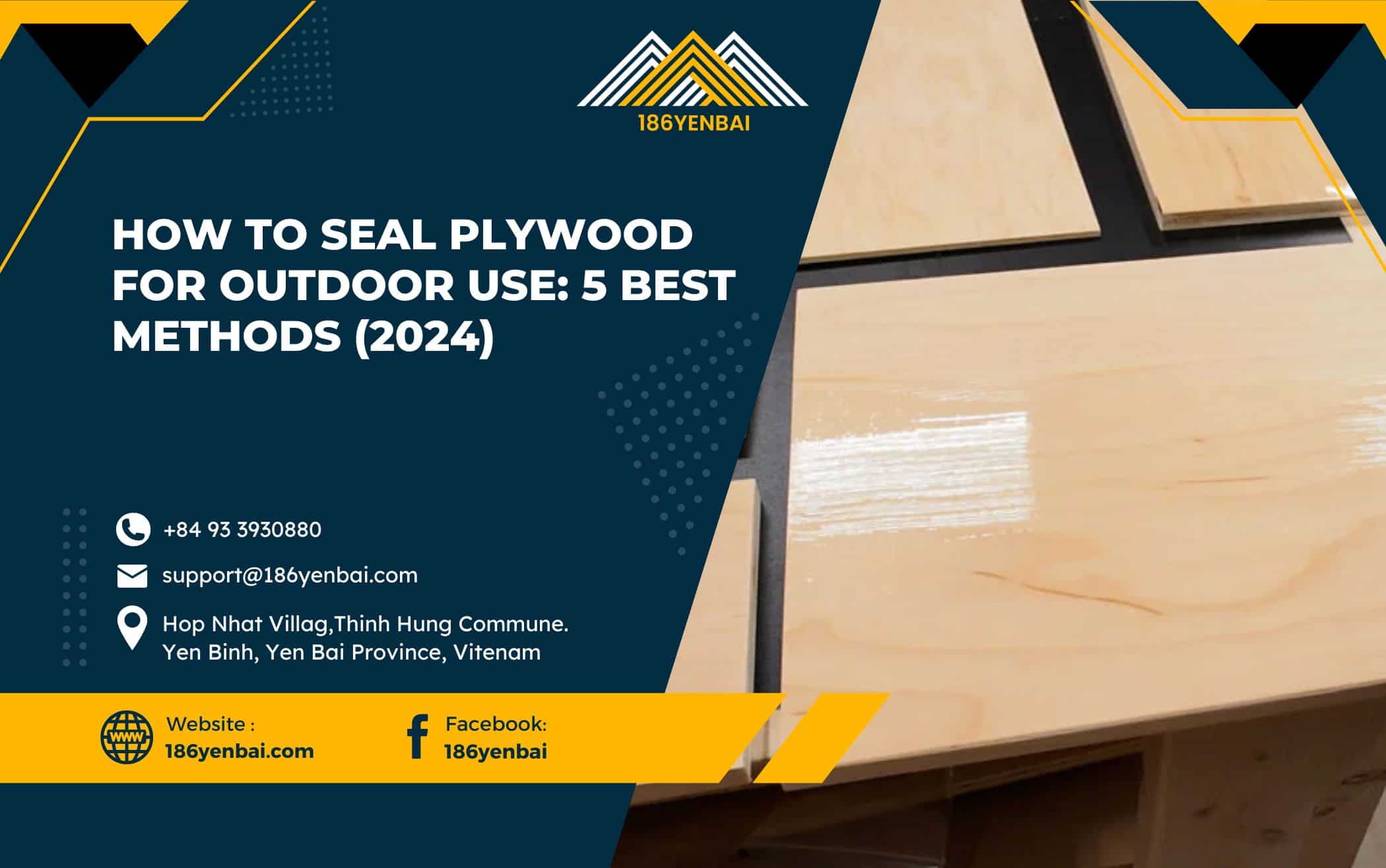 How to Seal Plywood for Outdoor Use: 5 Best Methods (2024)