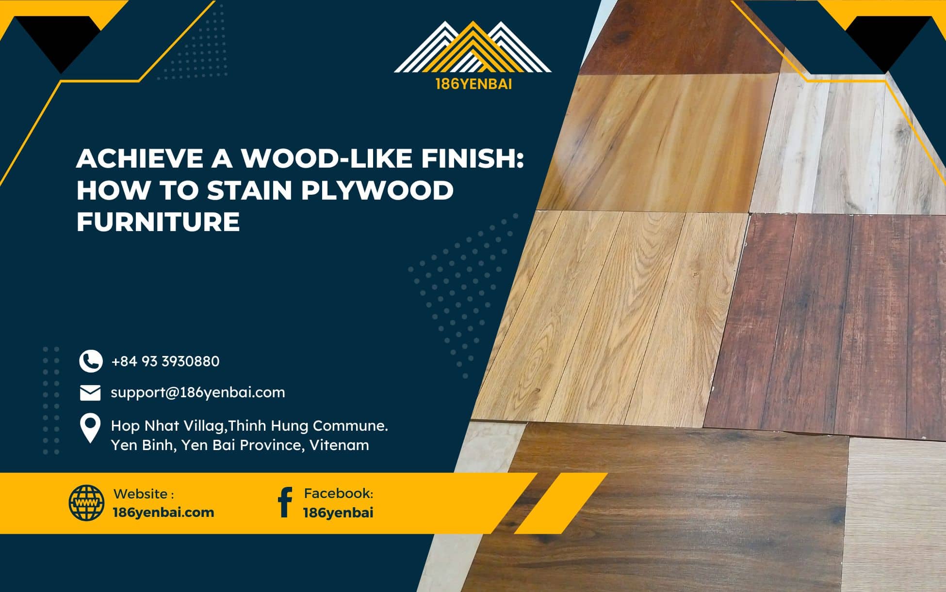 Achieve a Wood-Like Finish: How to Stain Plywood Furniture