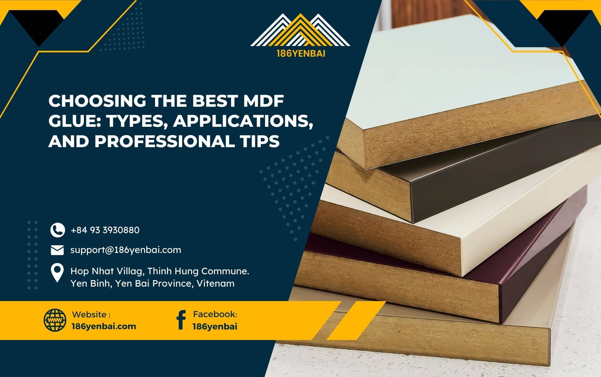 Choosing the Best MDF Glue: Types, Applications, and Professional Tips