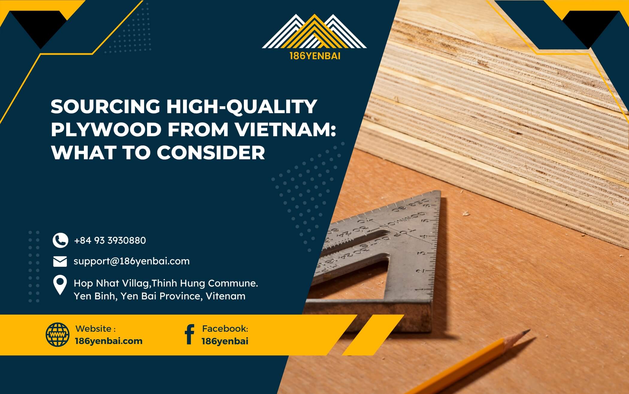 Sourcing High-Quality Plywood from Vietnam: What to Consider