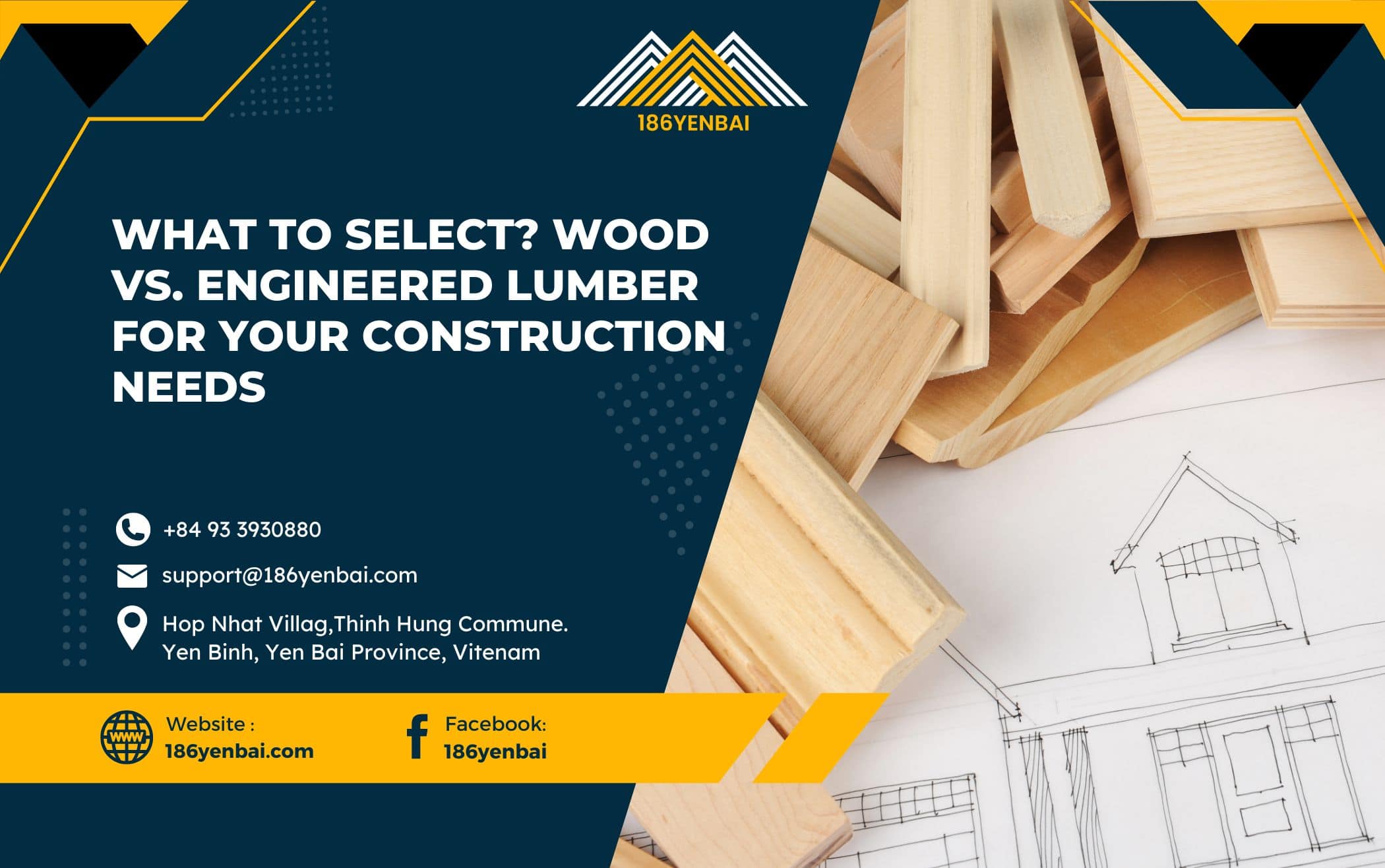 What to Select? Wood vs. Engineered Lumber for Your Construction Needs