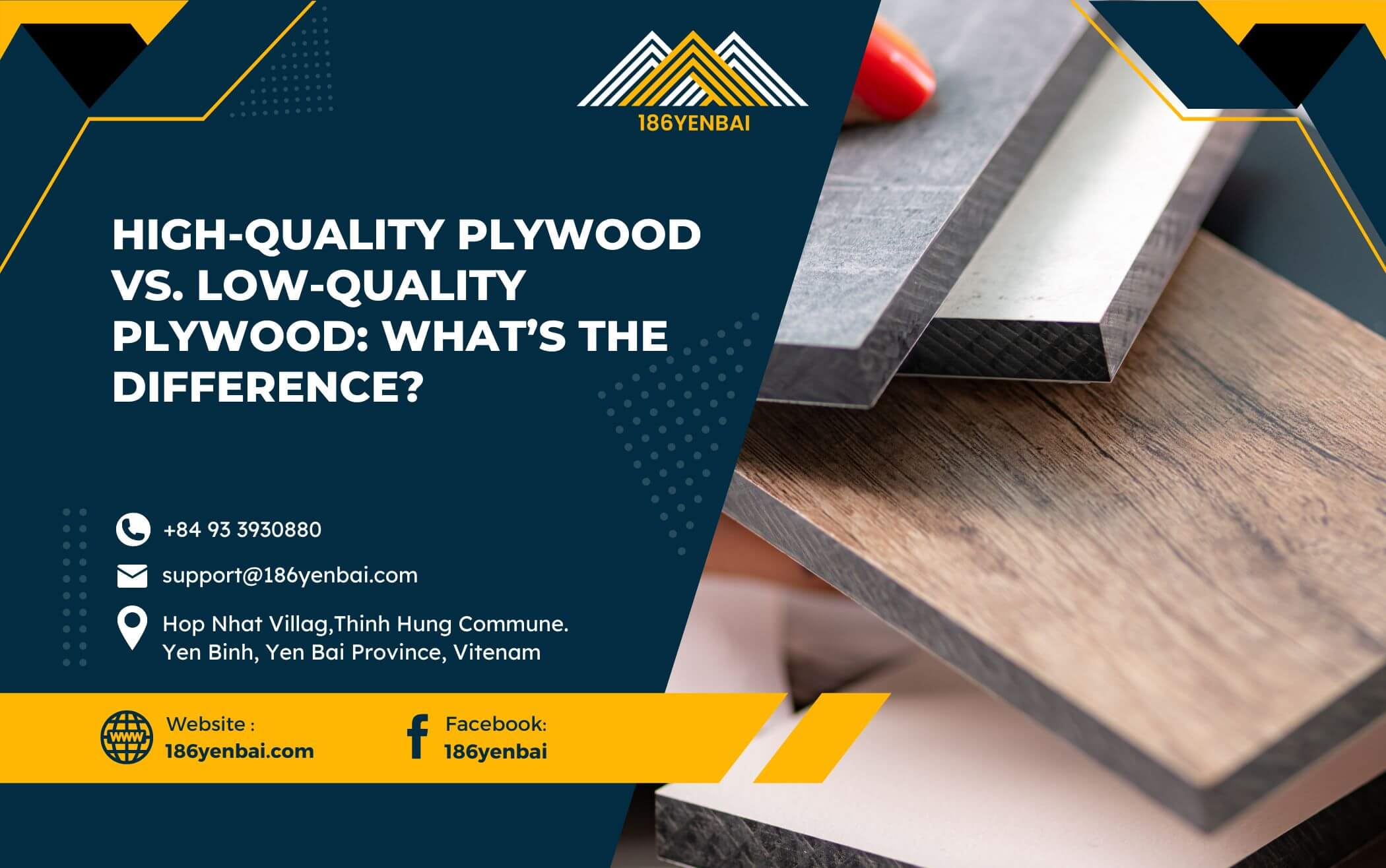 High-Quality Plywood vs. Low-Quality Plywood: What’s the Difference?