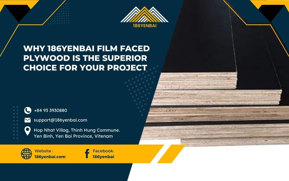 Why 186yenbai Film Faced Plywood is the Superior Choice for Your Project