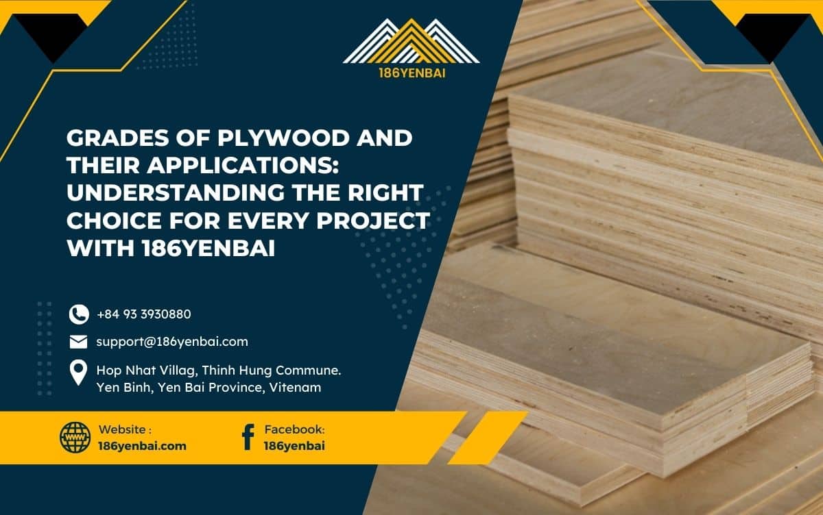 Grades of Plywood and Their Applications: Understanding the Right Choice for Every Project with 186Yenbai