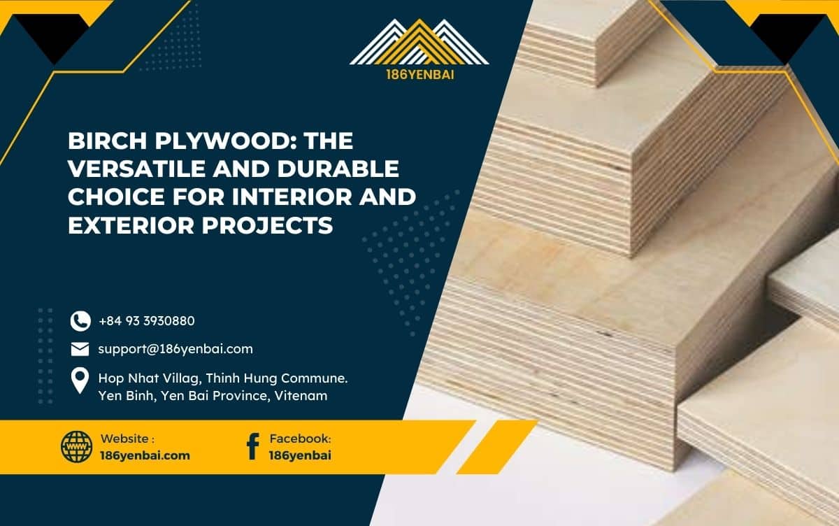 Birch Plywood: The Versatile and Durable Choice for Interior and Exterior Projects