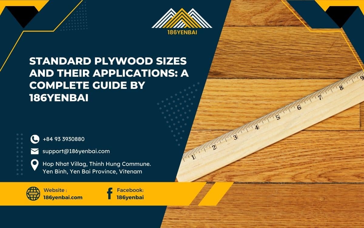 Standard Plywood Sizes and Their Applications: A Complete Guide by 186Yenbai