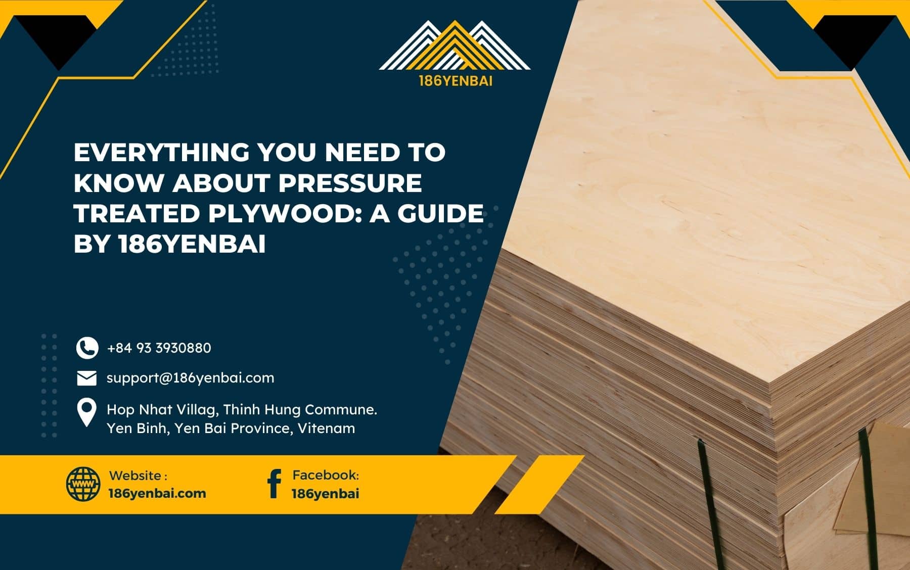 Everything You Need to Know About Pressure Treated Plywood: A Guide by 186Yenbai