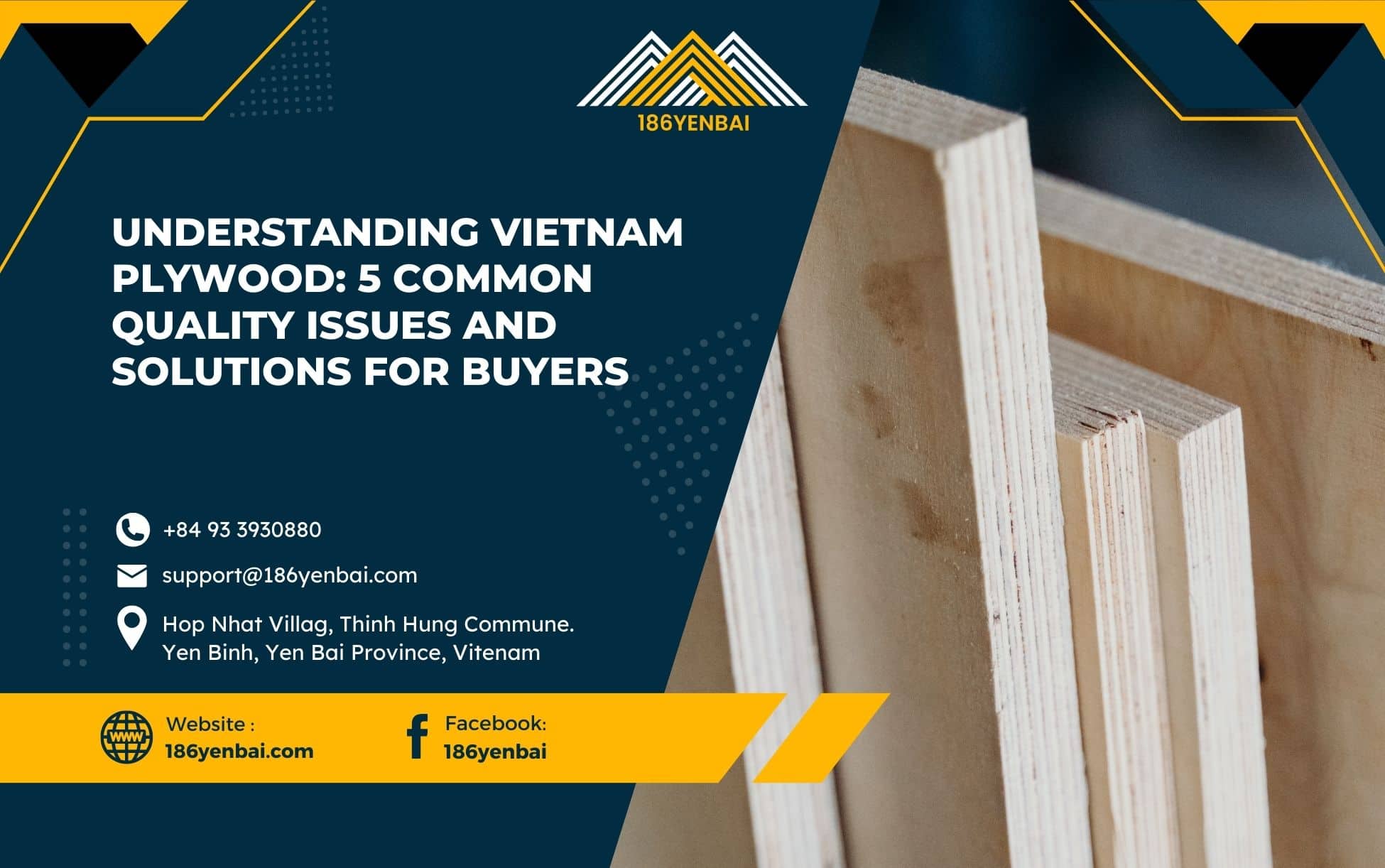 Understanding Vietnam Plywood: 5 Common Quality Issues and Solutions for Buyers