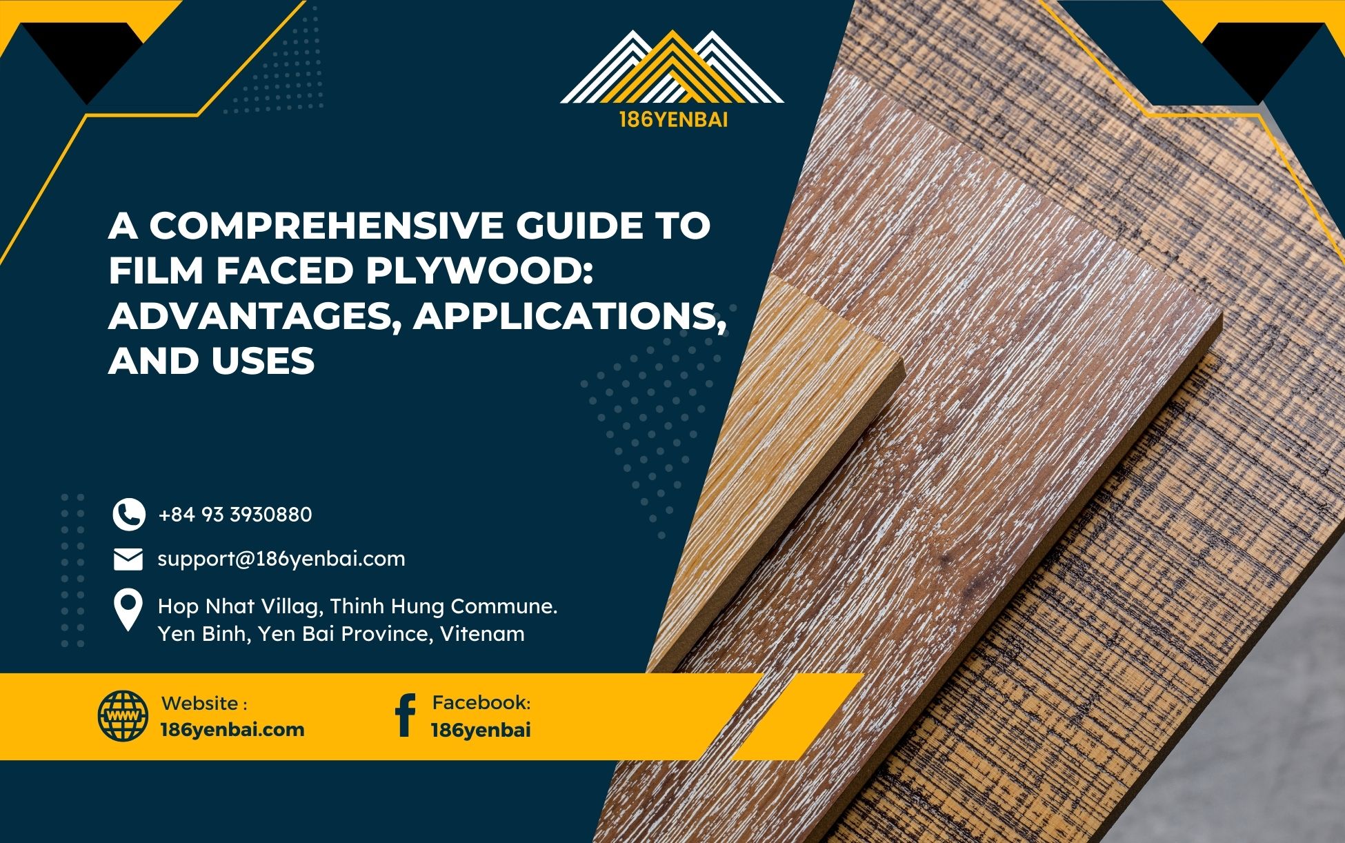 A Comprehensive Guide to Film Faced Plywood: Advantages, Applications, and Uses