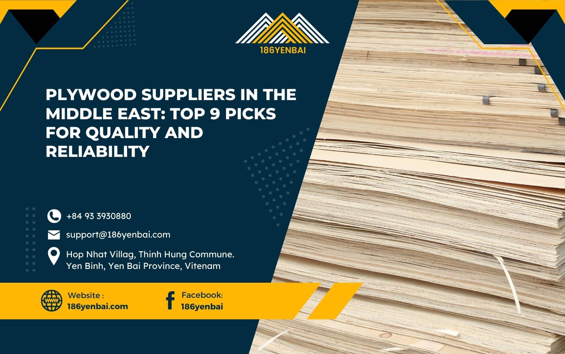 Plywood Suppliers in the Middle East: Top 9 Picks for Quality and Reliability